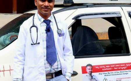 From Car Clinic to Lifeline: Dr. Hebbi Sunil Kumar’s Journey from COVID Crisis Hero to Champion of Free Healthcare