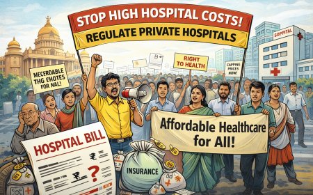 High Hospital Bills, Weak Oversight: Karnataka Protest Set to Tap Into Healthcare Law Debate