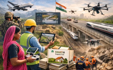 Drones Redefine Governance: From Village Maps to Border Security, India Builds a Sky-Driven Revolution
