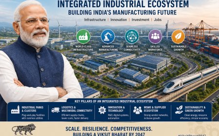 India Bets Big on Integrated Manufacturing Hubs to Drive Industrial Growth